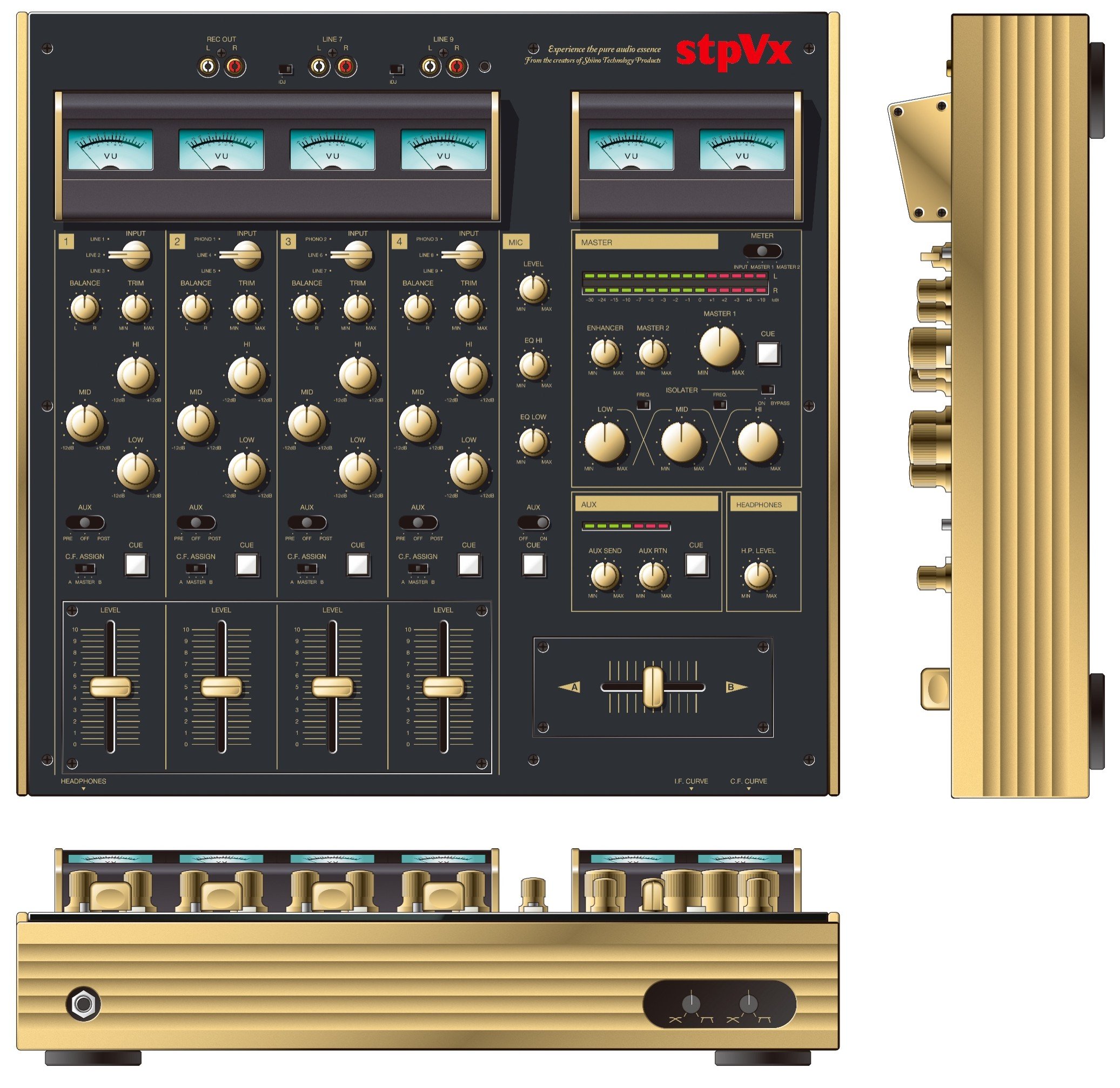 STPVX 4-Kanal Mixer
