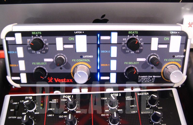 Update: Vestax VFX-1 als Effekt-Controller für Serato Scratch Live