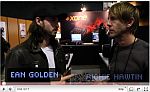 Ean Golden interviewt  Richie Hawtin während Namm Show 2011 (Thema: die Zukunft des Digitalen Djing)
