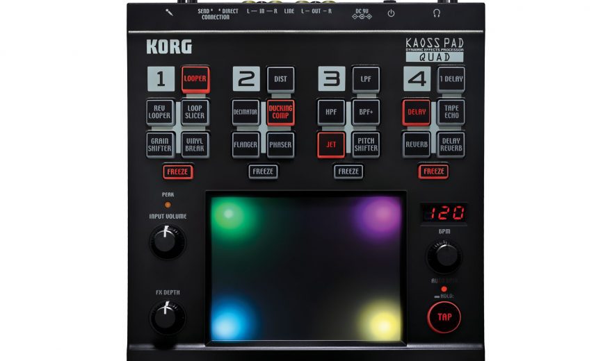 Korg Kaoss Pad Quad Multi-Effektgerät (NAMM 2011)