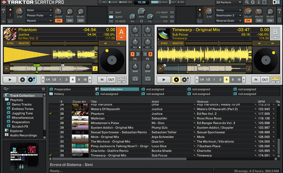 &quot;SCRATCH&quot; TSI FILE für TRAKTOR PRO und VESTAX VCI100 MK2