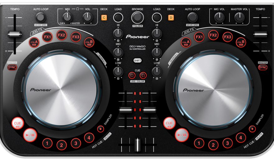 Pioneer DDJ WEGO - Neuer Einsteiger DJ-ControllerPioneer DDJ WEGO - New Entrylevel DJ-Controller