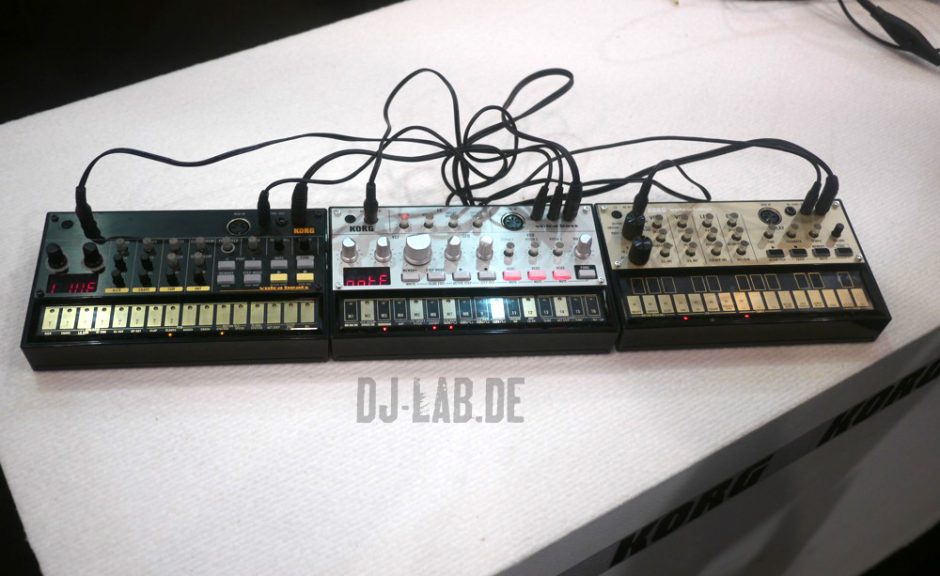 Video &amp; Exklusiv-Interview: Korg Volca Keys, Volca Beats und Volca Bass, Musikmesse 2013Video &amp; Interview: Korg Volca Keys, Volca Beats and Volca Bass, Musikmesse 2013