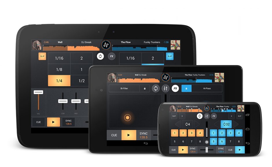 Mixvibes Cross DJ - Erste Pro DJ App für das Android BetriebssystemMixvibes Cross DJ - First pro dj app for Android OS