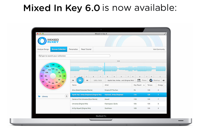 Update: Software Mixed in Key Version 6.0Update: Software Mixed in Key Version 6.0