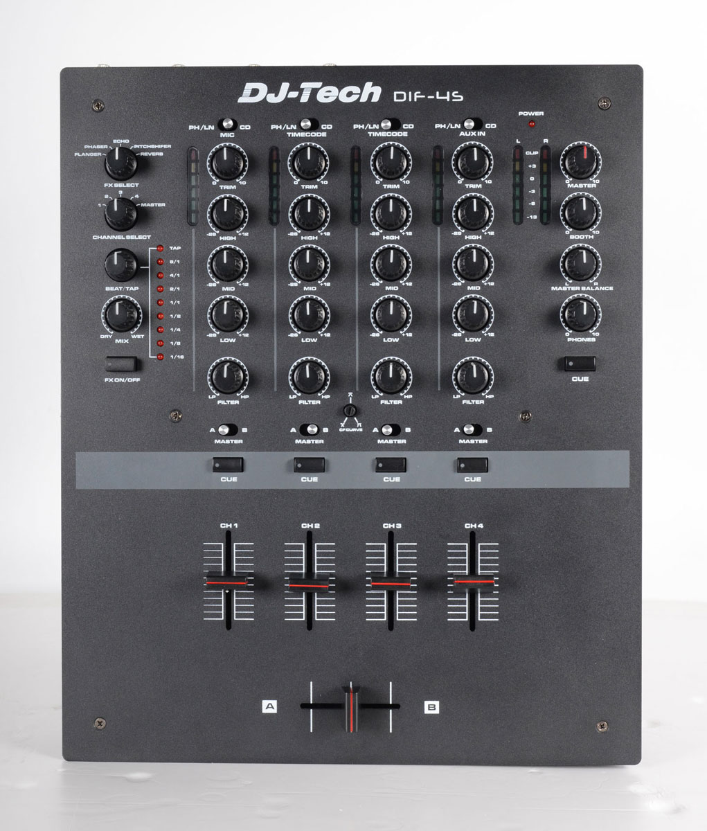 NAMM 2014: DJ Tech DIF-4S - 4-Kanal Scratchmixer