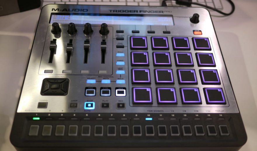 NAMM 2014: M-Audio Trigger Finger Pro - Padcontroller und Stepsequencer