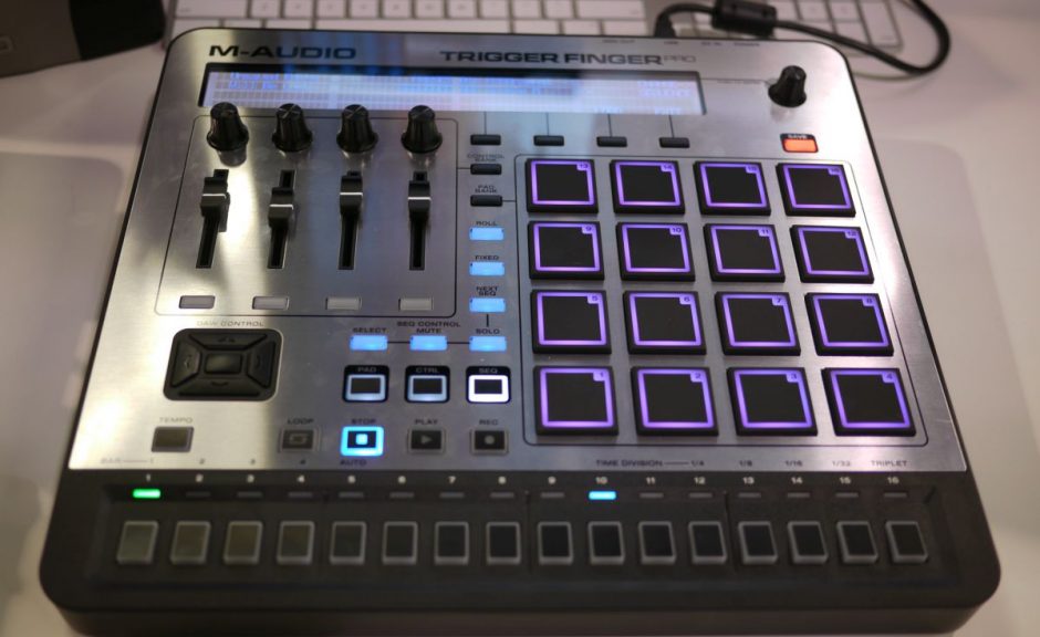 NAMM 2014: M-Audio Trigger Finger Pro - Padcontroller und Stepsequencer