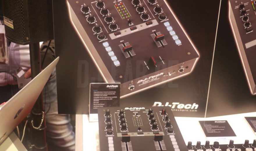 NAMM 2014: DJ Tech DIF-1M - MIDI-Scratchmixer für kleines Geld