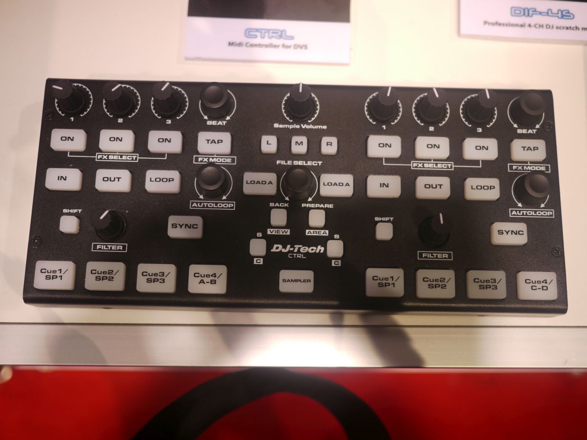 NAMM 2014: DJ Tech CTRL - kompakter DVS Controller