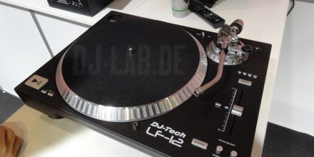DJ Tech LF-12 - Plattenspieler mit DVS-Schleife, Musikmesse 2014