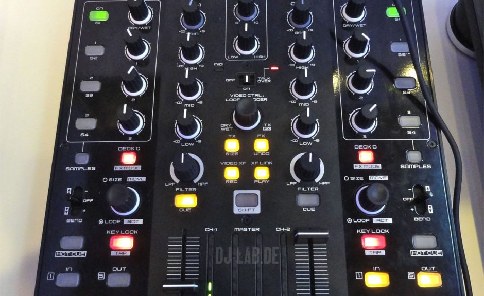 Omnitronic CMX-2000 - 2-Kanal Mixer und MIDI-Controller, Musikmesse 2014