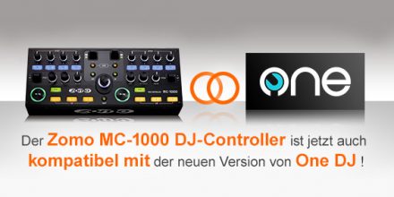 Zomo Kit Pro Mount PMK-2 pour contrôleur Midi MC-1000