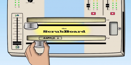 Scrubboard - Scratchen auf Tapestreifen