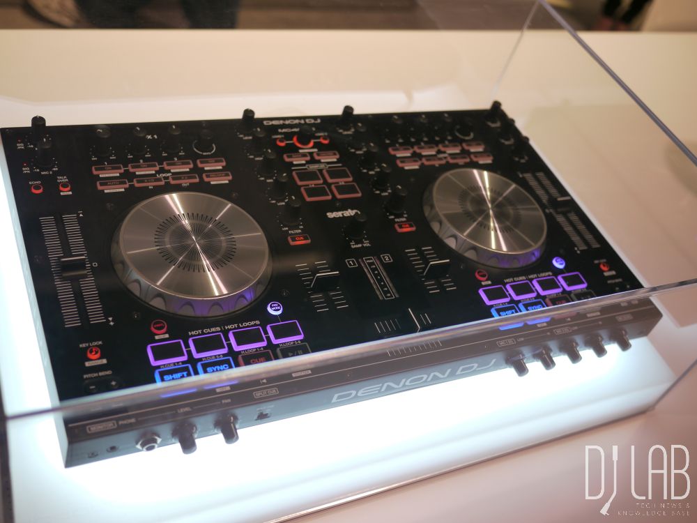 Neu: Denon MC4000 - Controller für Mobile-DJs, NAMM 2015