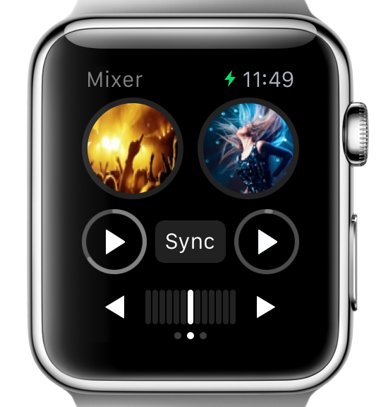 Algoriddim djay 2 für Apple Watch - DJing mit der Armbanduhr