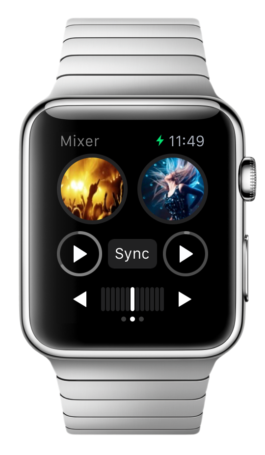 Algoriddim djay 2 für Apple Watch - DJing mit der Armbanduhr