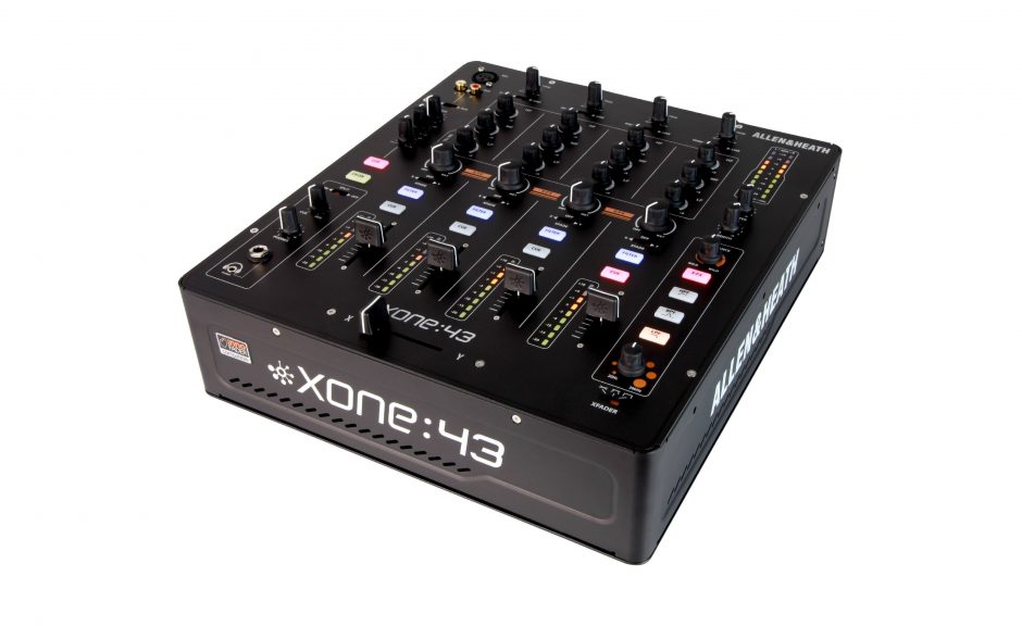 Neu: Allen &amp; Heath Xone:43 - Analoger 4-Kanal Mixer