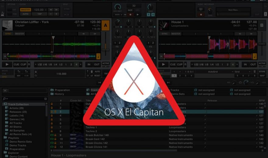 Warnung: Mac OSX 10.11 El Capitan bereitet Probleme