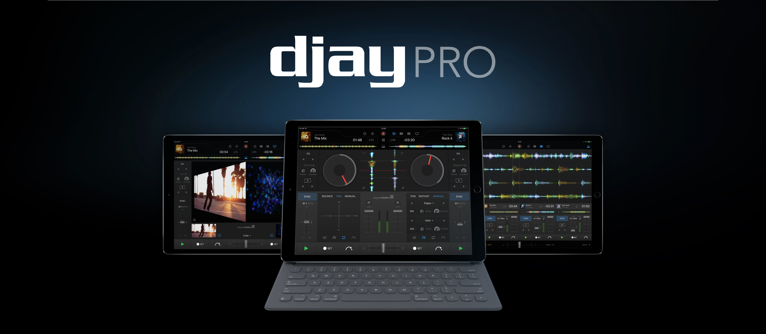Neu: Algoriddim djay Pro - Jetzt auch fürs iPad