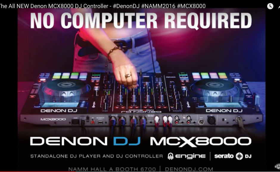 Leak: Denon DJ MCX8000 - Standalone DJ-Controller