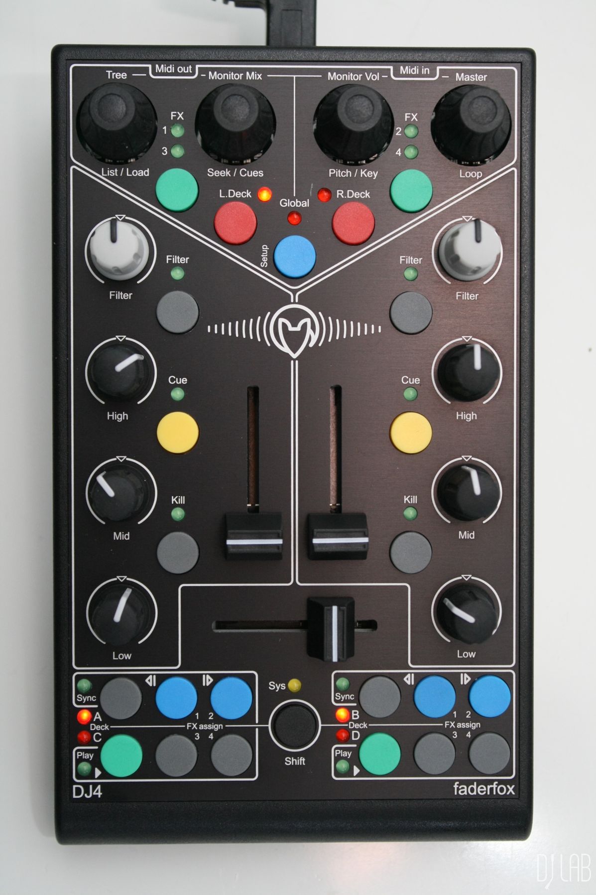 Test: Faderfox DJ4 - Neuauflage des Pocketcontrollers