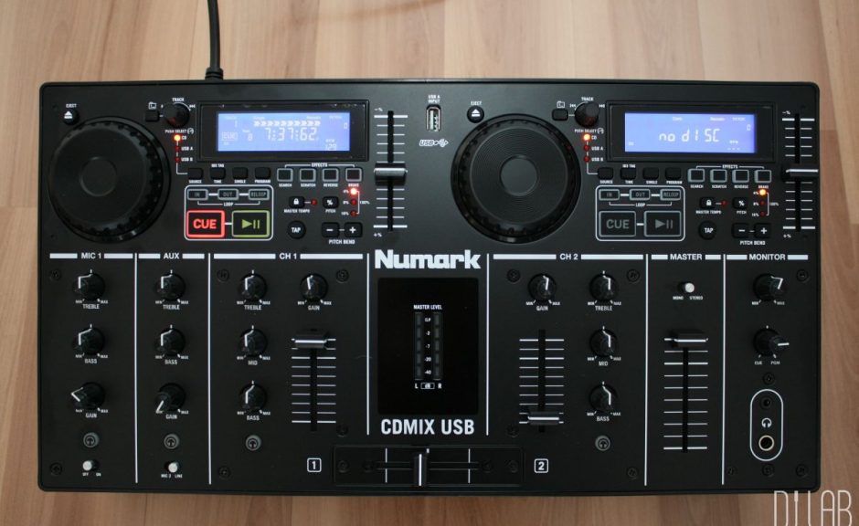 Test: Numark CDMIX USB – Auflegewerkzeug für mobile DJs