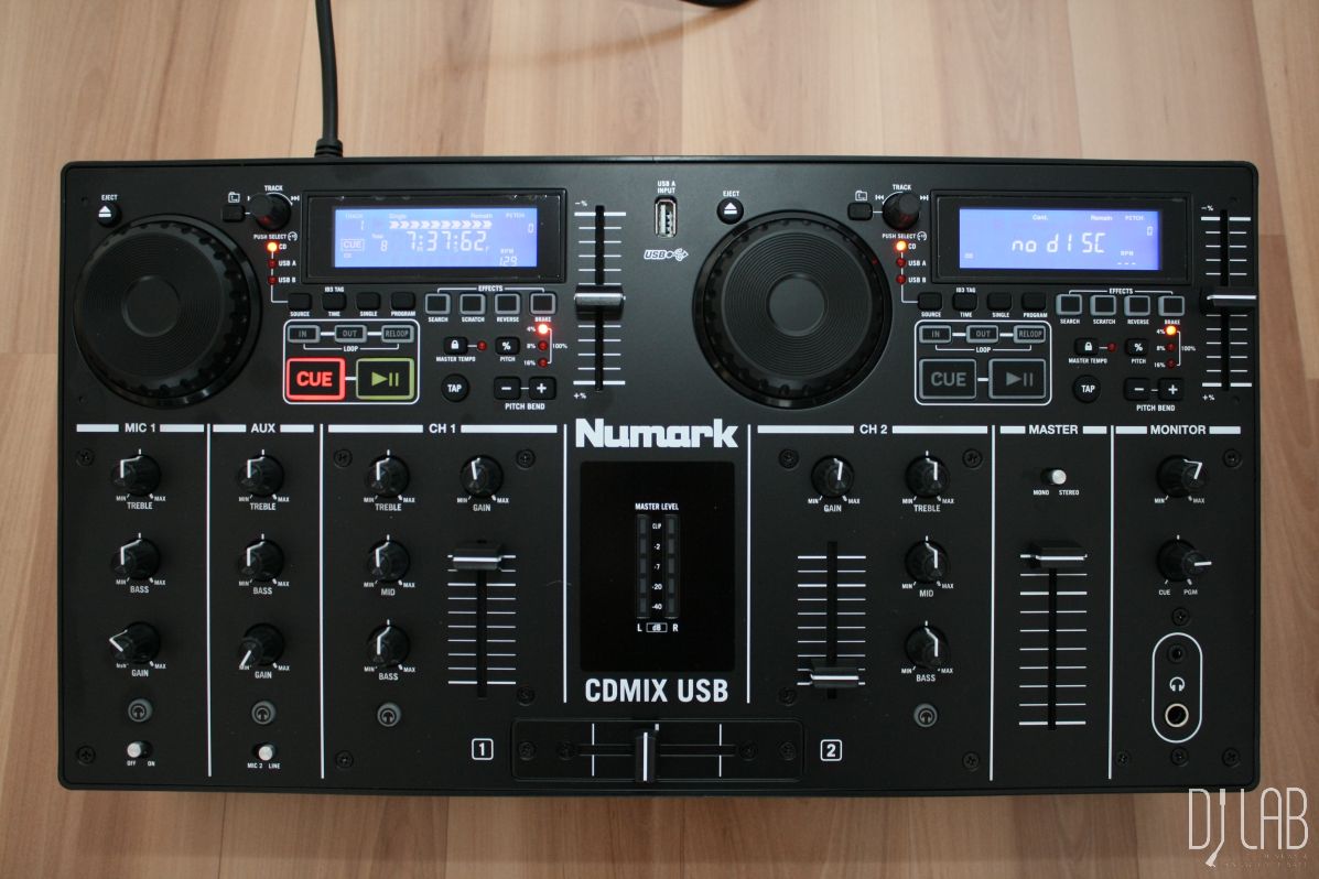 Test: Numark CDMIX USB – Auflegewerkzeug für mobile DJs