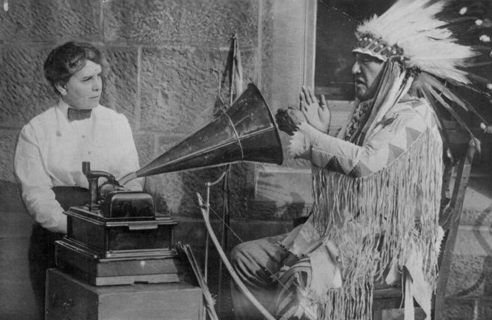 Der Phonograph von Edison