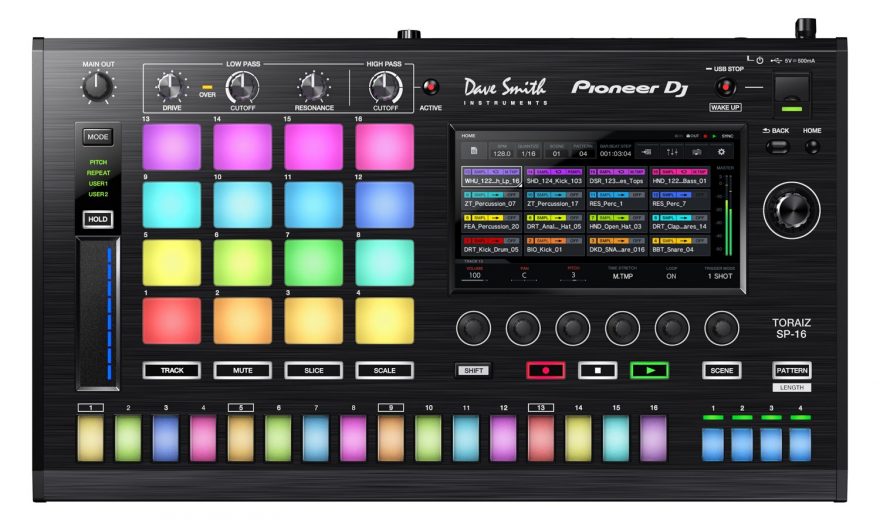 Neu: Pioneer DJ TORAIZ SP-16 - Sampler mit Dave Smith Filter