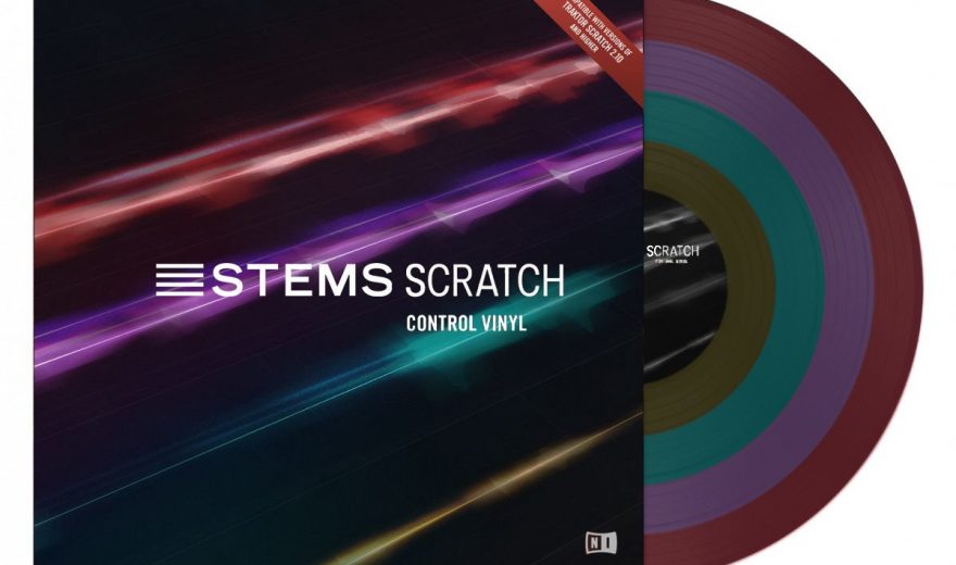 Neu: Traktor STEMS Scratch-Vinyls - Scratchbare Einzelspuren für Turntable DJs