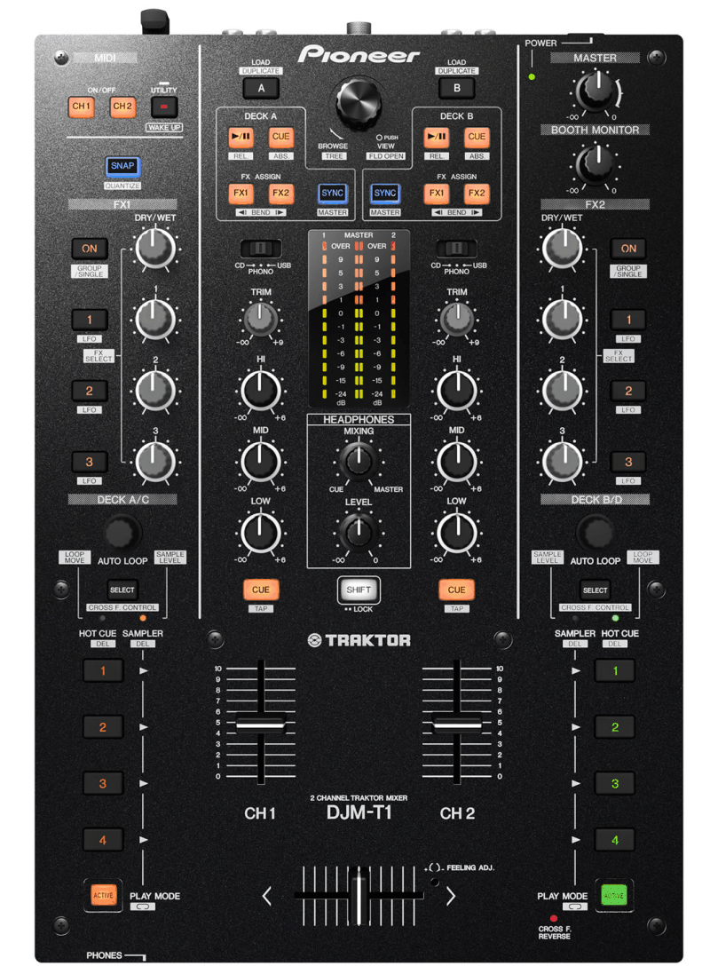 PIONEER DJM-T1 - Mixer inkl. DVS