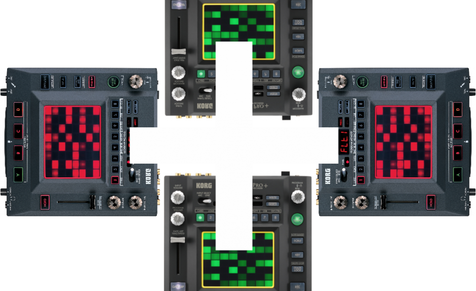 KORG KAOSS PAD 3 + &amp; KAOSSILATOR PRO+