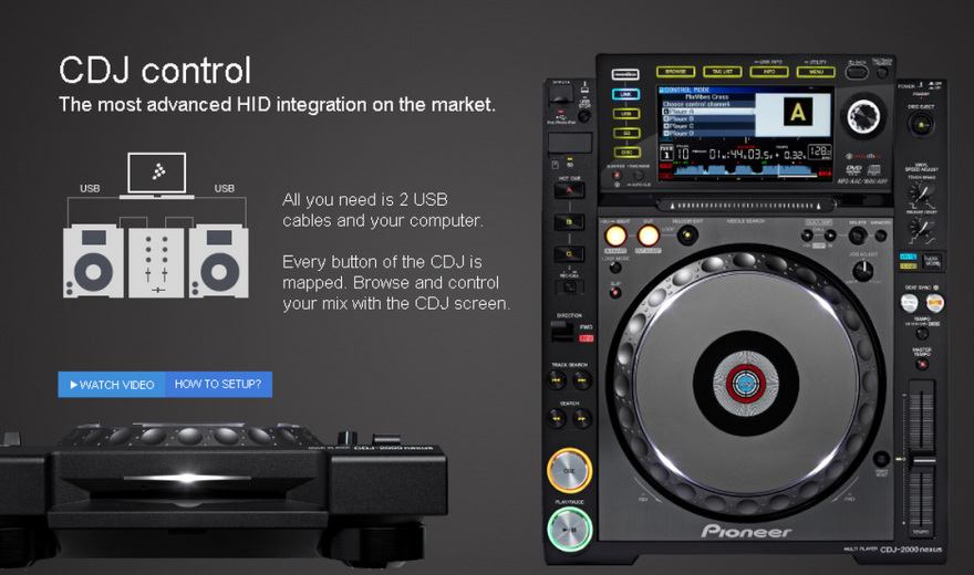 MIXVIBES CROSS v2.3 - HID mit den CDJ&#039;s