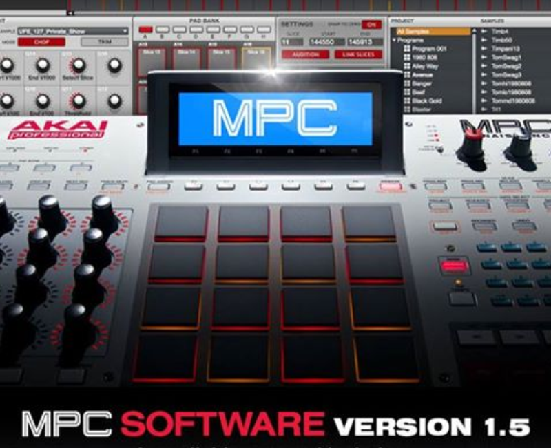 AKAI MPC Software 1.5 Update