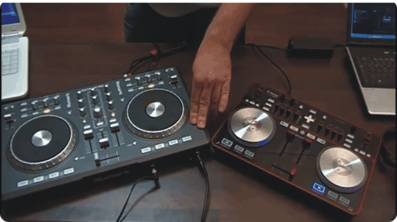 NUMARK MIXTRACK PRO vs VESTAX TYPHOON