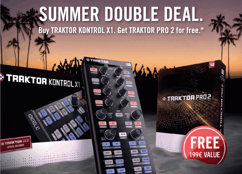 NI Summer Double Deal: Kontrol X1 + TP2 gratis dazu