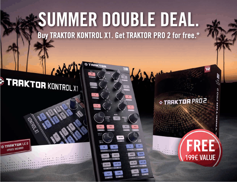 NI Summer Double Deal: Kontrol X1 + TP2 gratis dazu