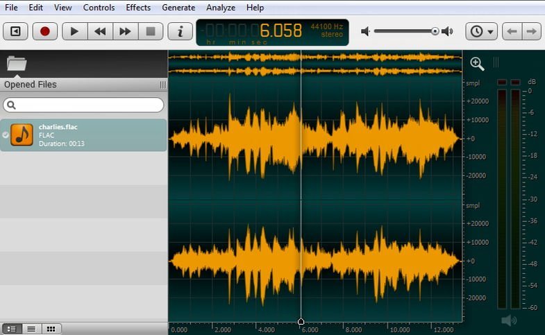 OCENAUDIO - kostenloser Audioeditor