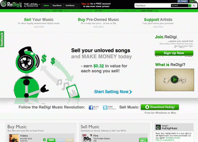 ReDigi - Gebrauchthandel für MP3