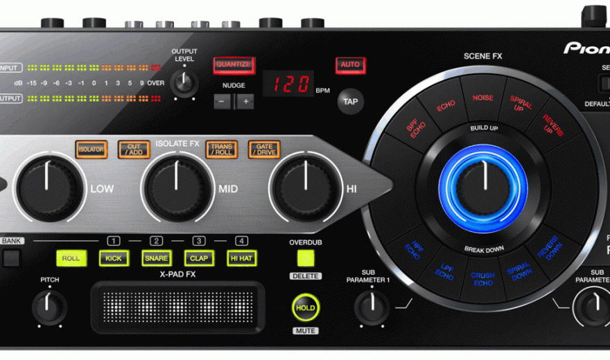 Neu: PIONEER RMX-1000 - DJ-Effektgerät