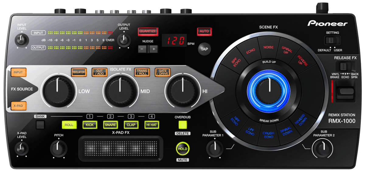 Neu: PIONEER RMX-1000 - DJ-Effektgerät