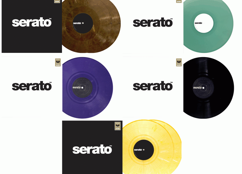 SERATO SCRATCH LIVE - neue Control Vinyls
