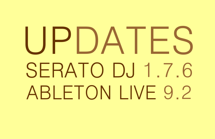 Updates bei ABLETON und SERATO