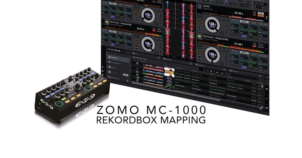 Video: Rekordbox Midi-Mapping für Zomo MC-1000