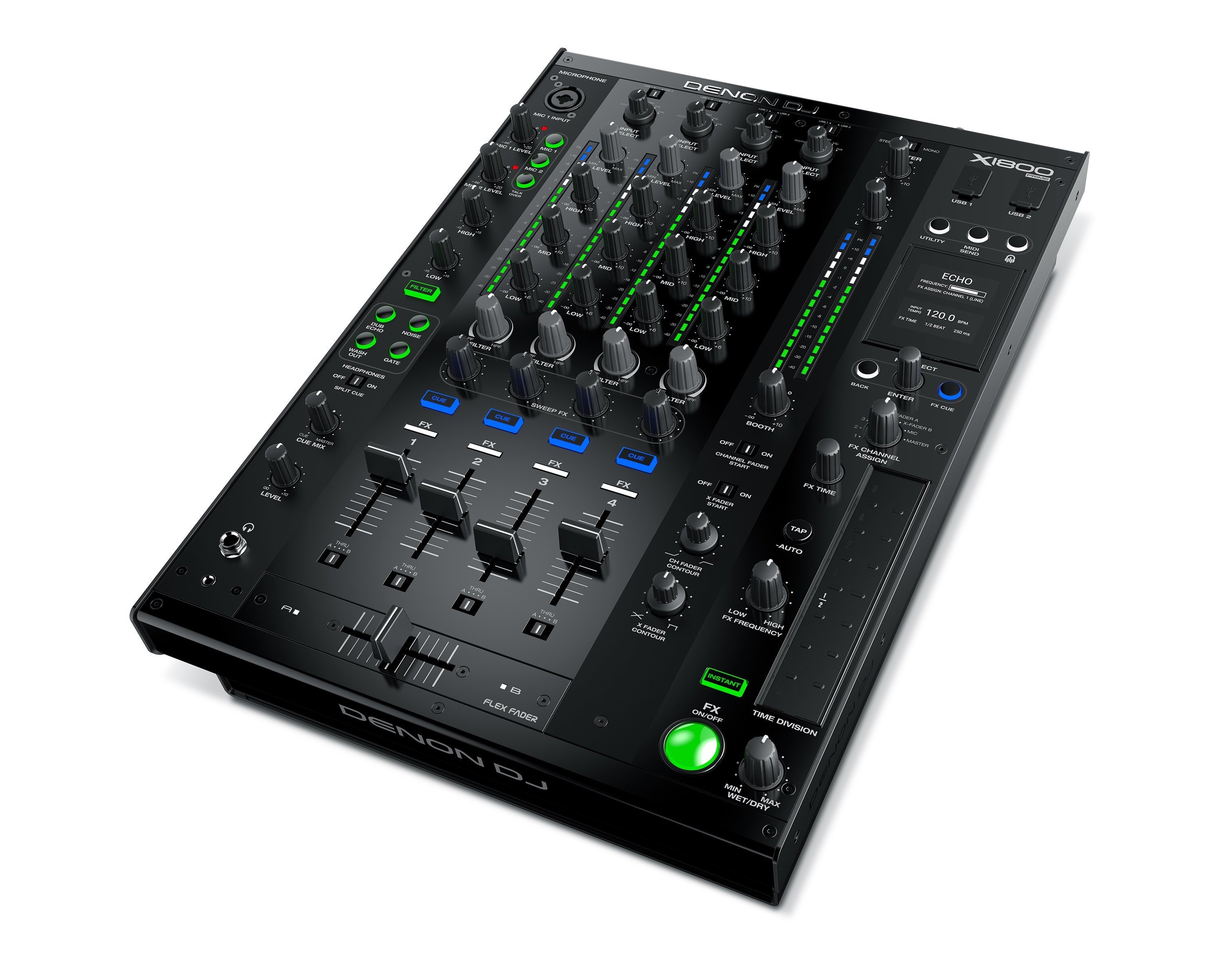 Neu: Denon DJ X1800 Prime - 4-Kanal Clubmixer