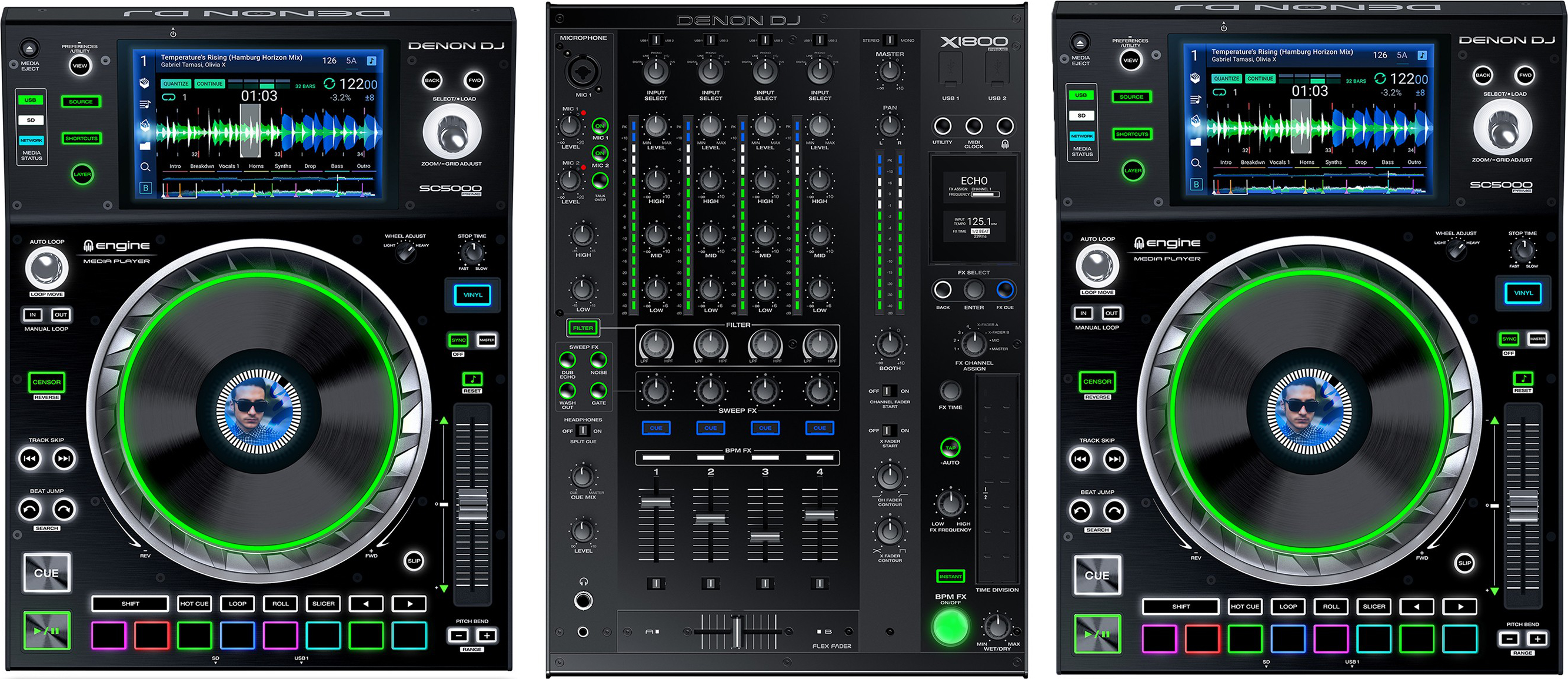 Test: Denon DJ SC5000 &amp; X1800 Prime – Professionelles Kraftpaket?