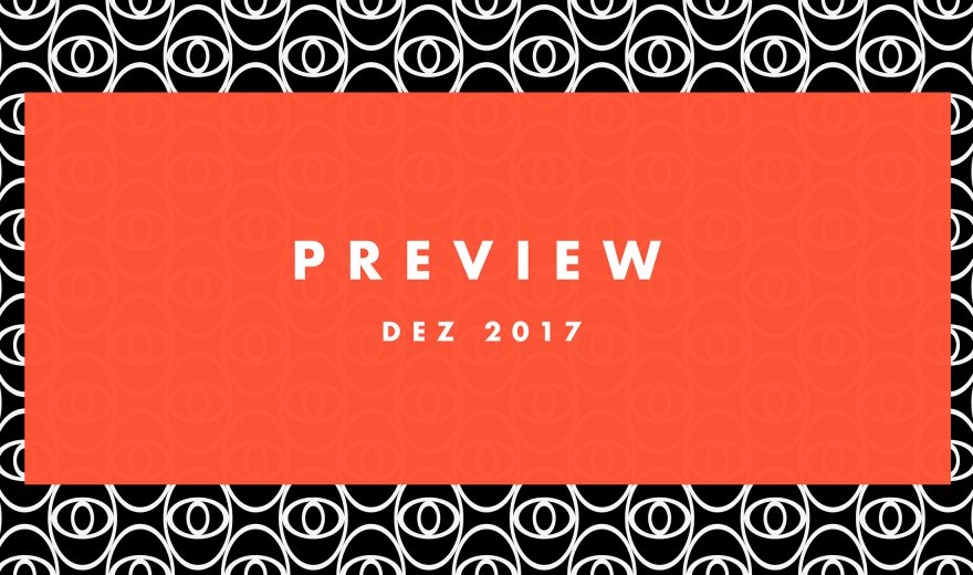 Preview: Upcoming Tracks Dezember 2017