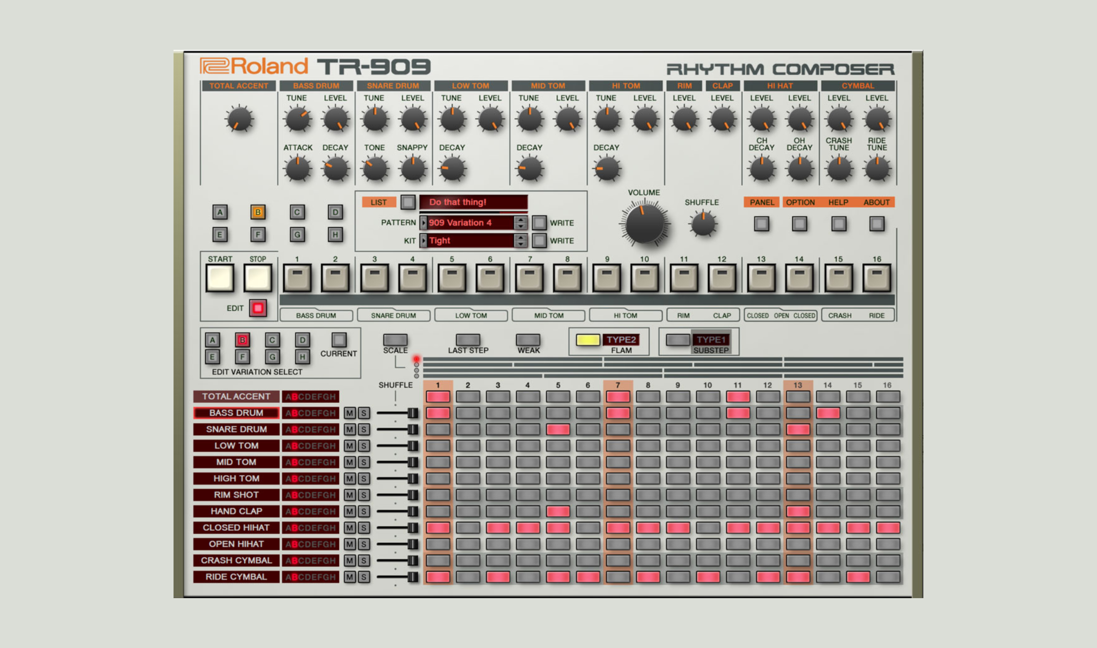 Roland veröffentlicht TR-909 Plugin