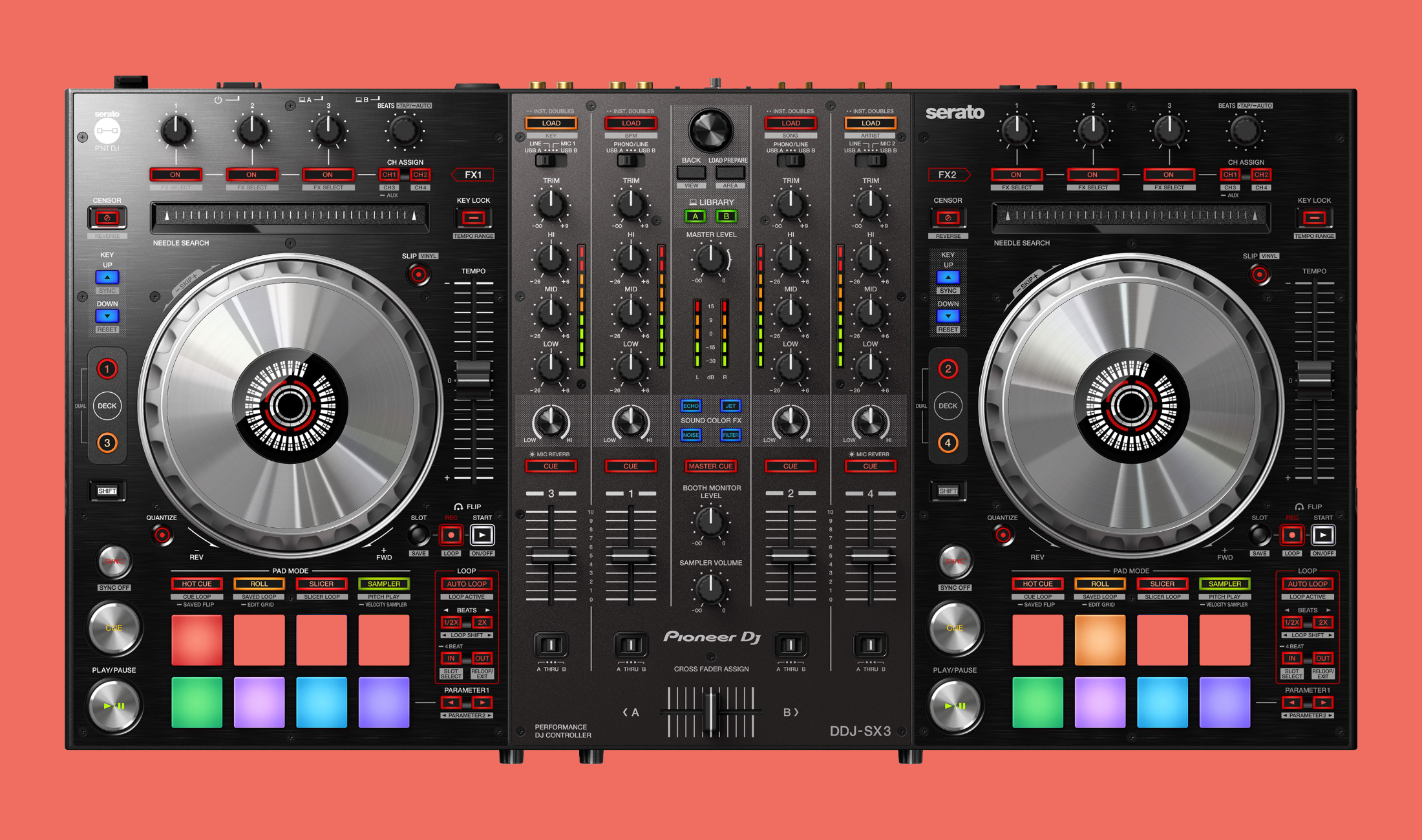 Pioneer DJ präsentiert den neuen Serato-Controller DDJ-SX3